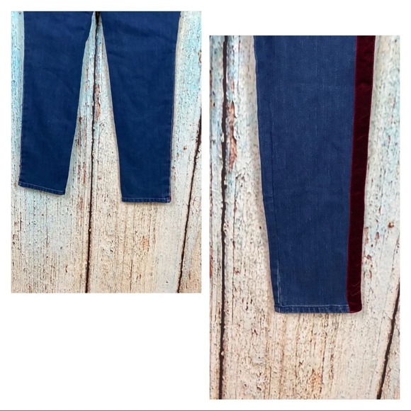CHARTER CLUB NWT Velvet Trim PullOn Jeans - Picture 8 of 15